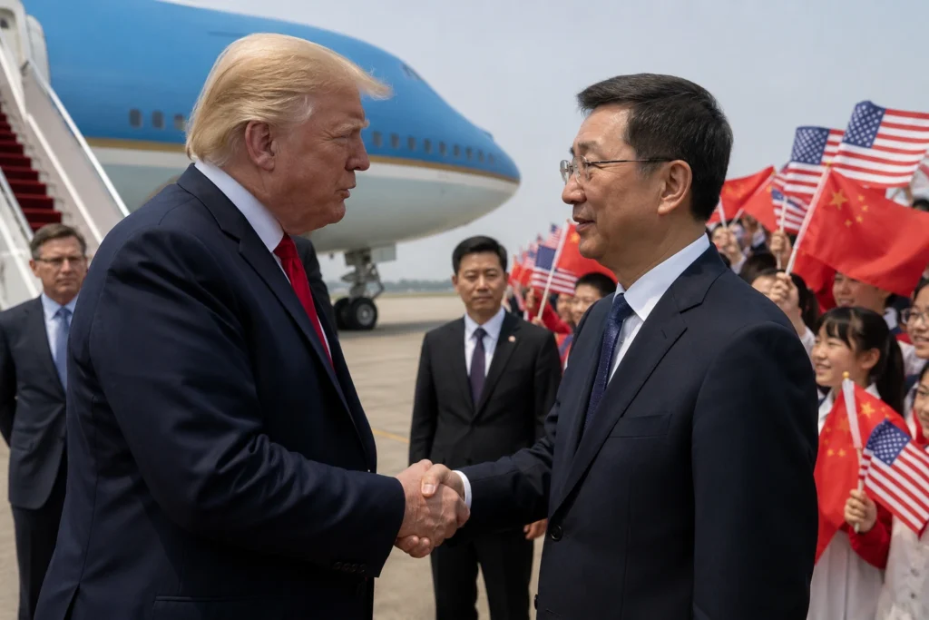 Trump in china